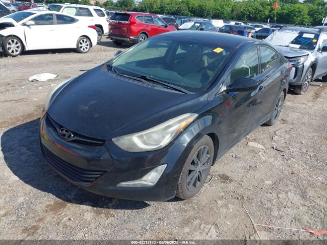5NPDH4AE2EH491158 Hyundai ELANTRA SE