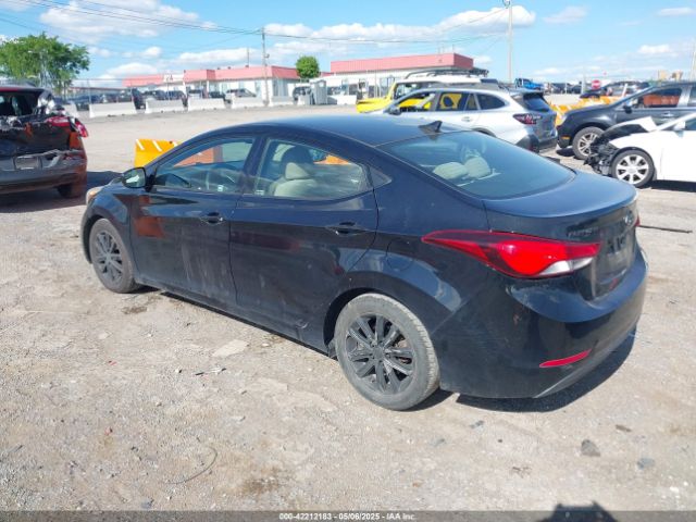 5NPDH4AE2EH491158 Hyundai ELANTRA SE