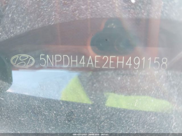 5NPDH4AE2EH491158 Hyundai ELANTRA SE