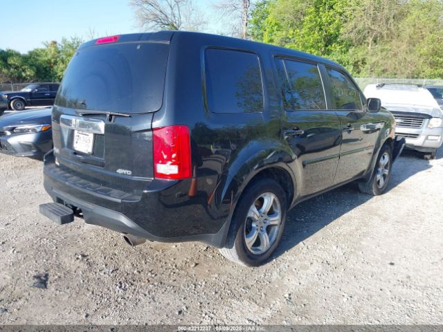 5FNYF4H64FB001776 Honda Pilot Ex-l