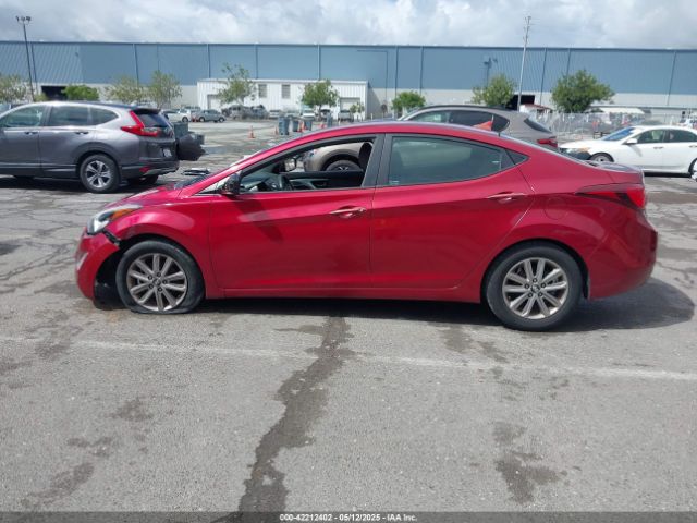 5NPDH4AE5EH537419 Hyundai ELANTRA SE