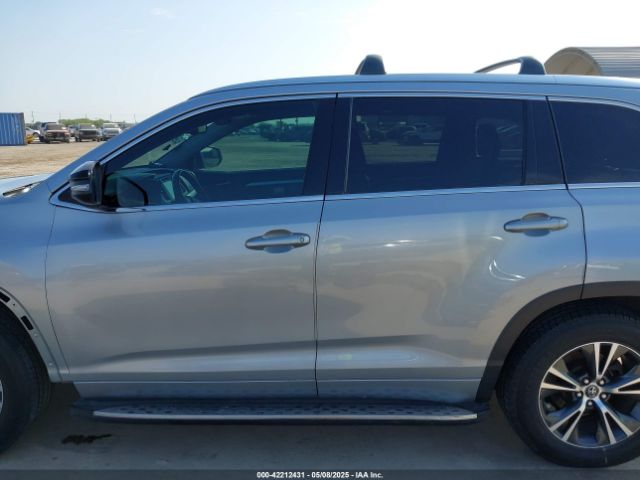 5TDKKRFHXGS506222 Toyota Highlander Xle V6