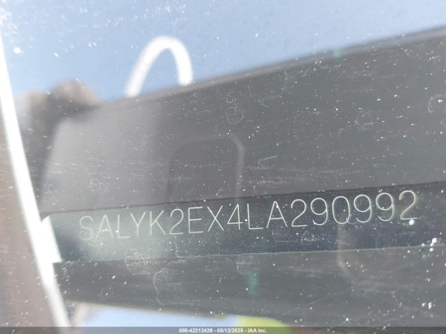 2020 LAND ROVER RANGE ROVER VELAR SALYK2EX4LA290992 Photo 8