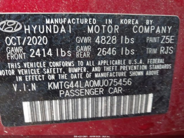 KMTG44LA0MU075456 Genesis G70 2.0t Awd