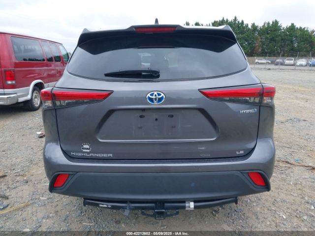 5TDZARAH3PS526191 Toyota Highlander Hybrid Le