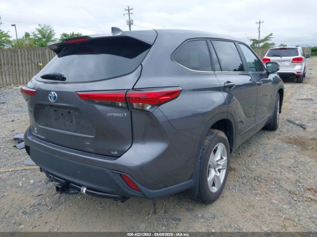5TDZARAH3PS526191 Toyota Highlander Hybrid Le