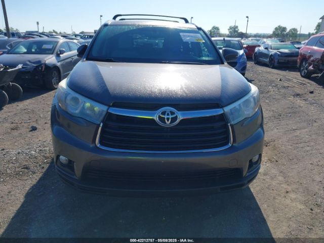 5TDJKRFHXFS119471 Toyota Highlander Xle V6