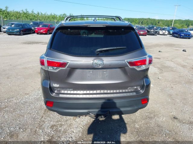 5TDJKRFHXFS119471 Toyota Highlander Xle V6