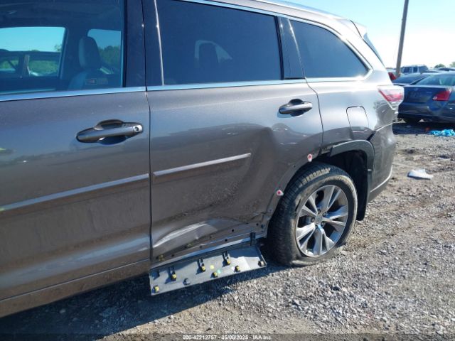 5TDJKRFHXFS119471 Toyota Highlander Xle V6