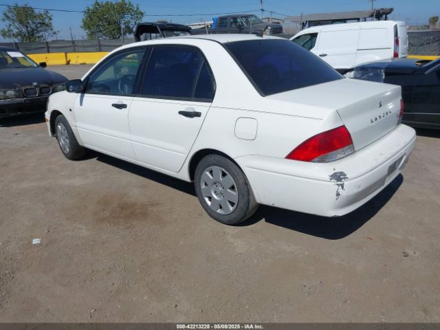 2002 MITSUBISHI LANCER JA3AJ26E02U011123 Photo 2