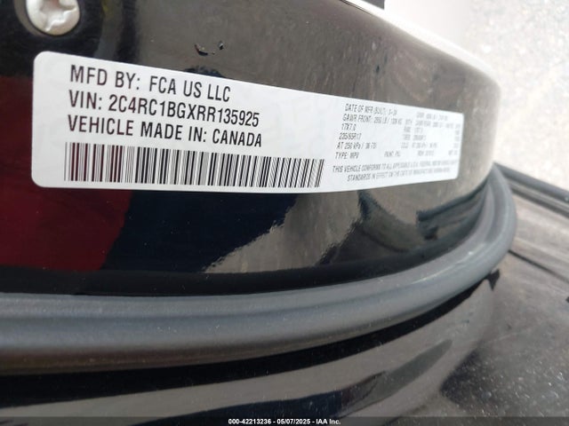 Chrysler Pacifica Touring L 2024 2C4RC1BGXRR135925 Image 9