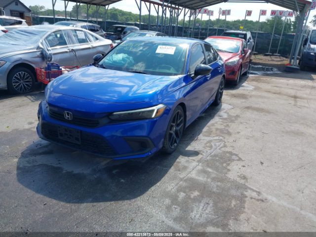 2022 HONDA CIVIC 2HGFE2F54NH503979 Photo 1