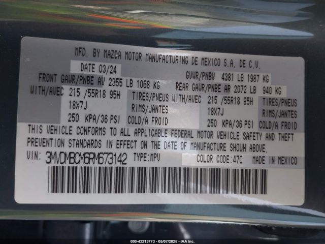 2024 MAZDA CX-30 3MVDMBCM6RM673142 Photo 8