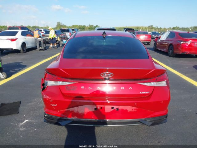 KMHLP4AG2PU458522 Hyundai Elantra Limited