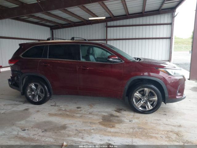 5TDDZRFH2KS925095 Toyota Highlander Limited Platinum