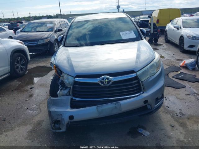 5TDZKRFH4FS116360 Toyota Highlander Le Plus V6