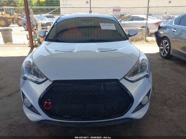 KMHTC6AE0EU199371 Hyundai Veloster Turbo W/black