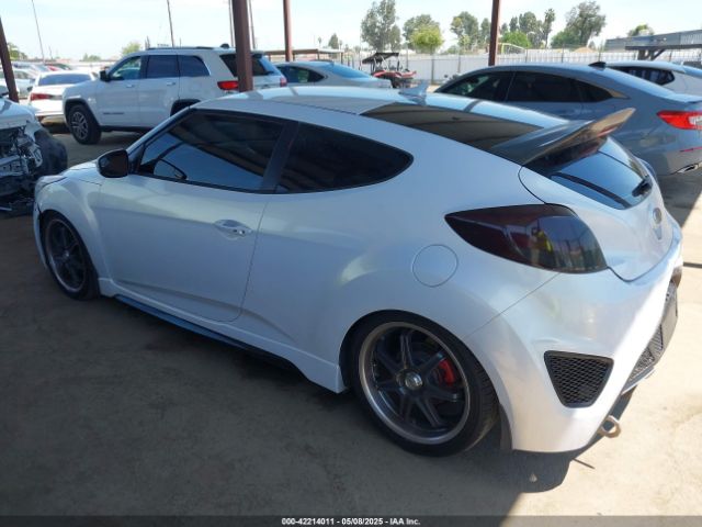 KMHTC6AE0EU199371 Hyundai Veloster Turbo W/black