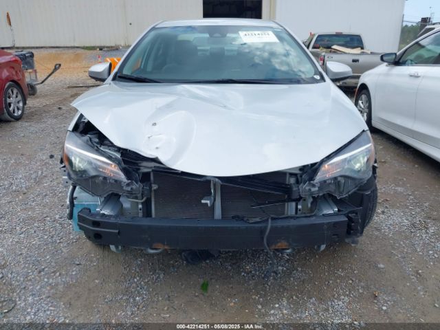 2T1BURHE0JC006213 Toyota COROLLA LE