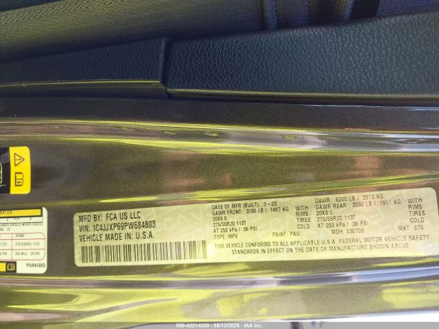 2023 JEEP WRANGLER 4XE 1C4JJXP69PW684803 Photo 8