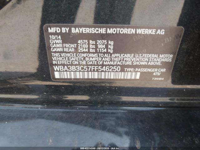 WBA3B3C57FF546250 BMW 328i Xdrive