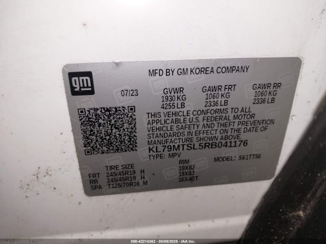 2024 CHEVROLET TRAILBLAZER KL79MTSL5RB041176 Photo 8