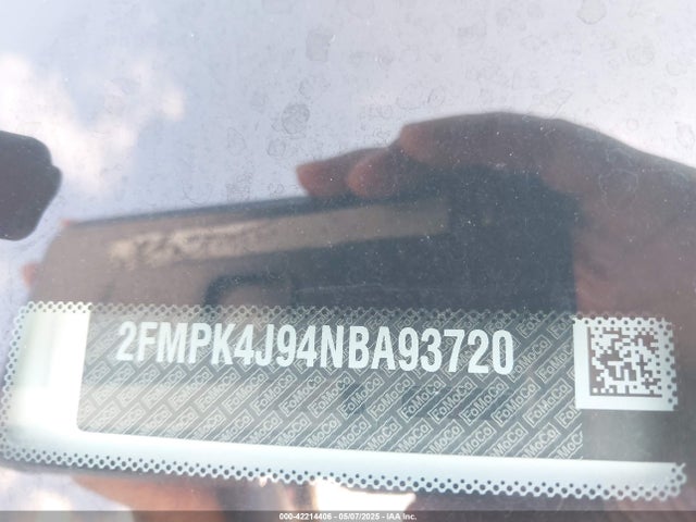 2FMPK4J94NBA93720 Ford EDGE SEL