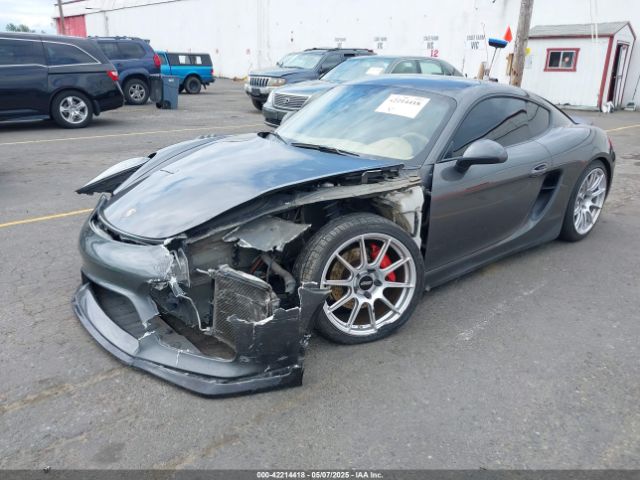 2014 PORSCHE CAYMAN WP0AB2A87EK192124 Photo 1