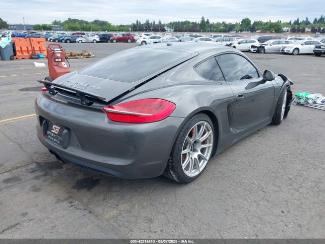 2014 PORSCHE CAYMAN WP0AB2A87EK192124 Photo 3