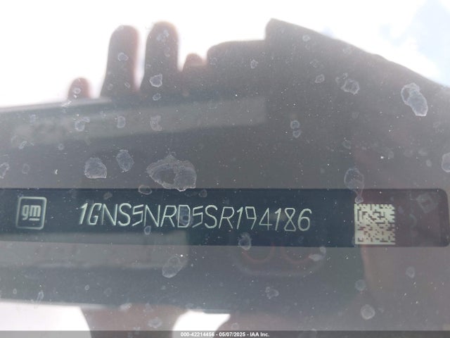 Chevrolet Tahoe 2wd Lt 2025 1GNS5NRD5SR194186 Image 9