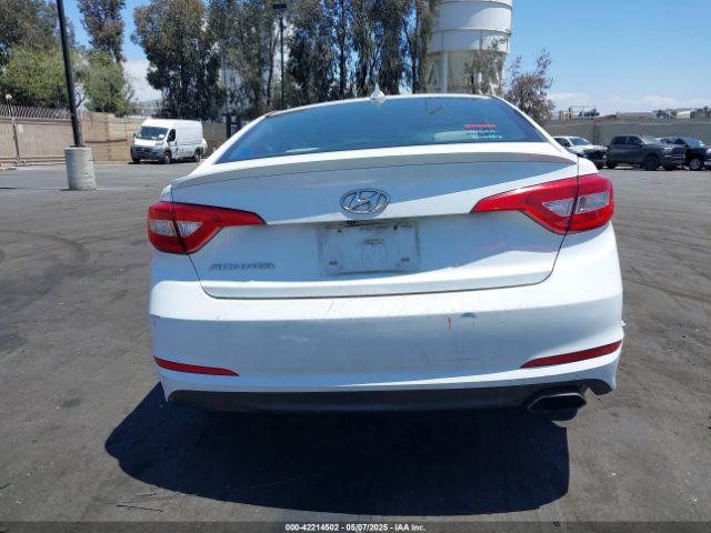 5NPE24AF6GH272205 Hyundai SONATA SE