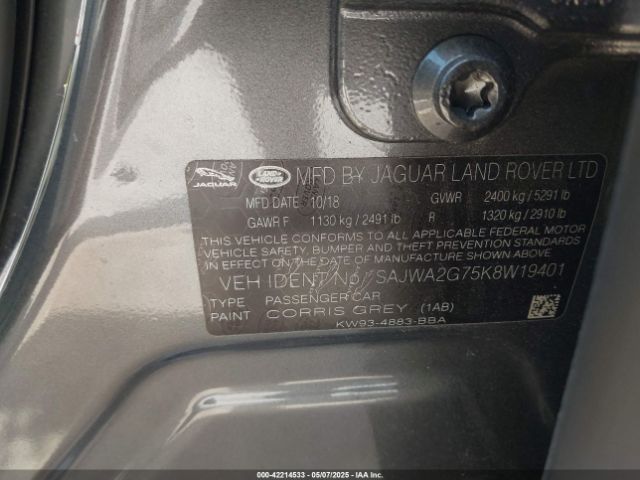 2019 JAGUAR XJ SAJWA2G75K8W19401 Photo 8