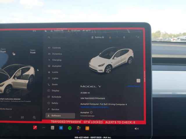 2023 TESLA MODEL Y 7SAYGDED7PF945916 Photo 6