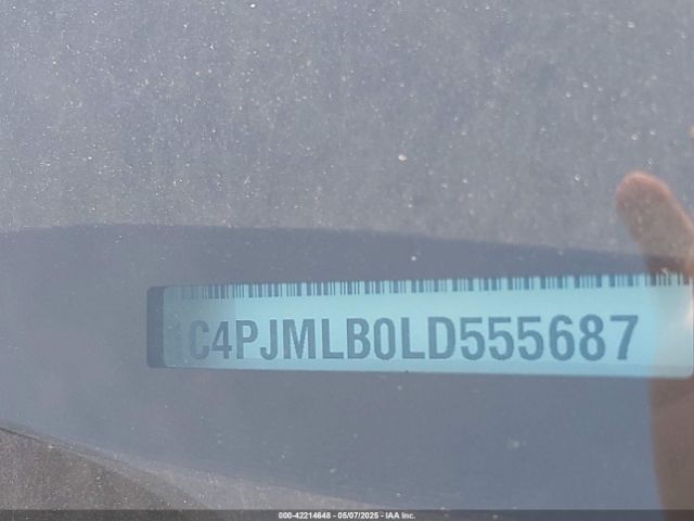 1C4PJMLB0LD555687 Jeep Cherokee Latitude Plus 4x4