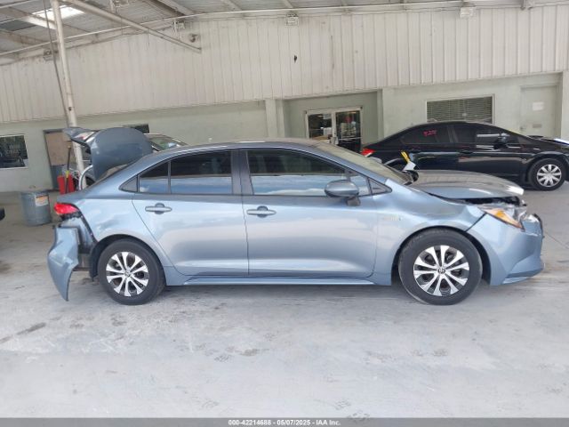 JTDEBRBEXLJ026195 Toyota Corolla Hybrid Le