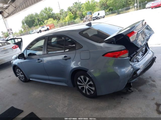 JTDEBRBEXLJ026195 Toyota Corolla Hybrid Le