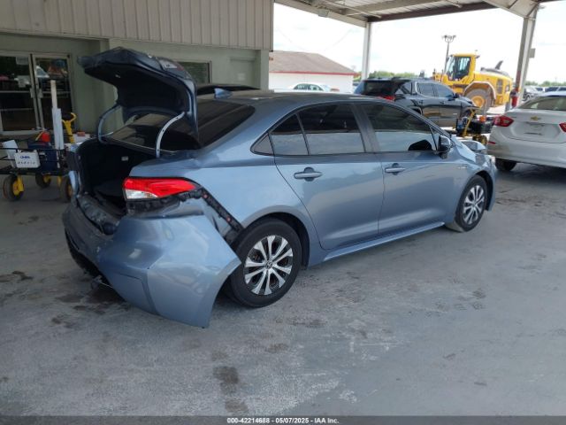 JTDEBRBEXLJ026195 Toyota Corolla Hybrid Le