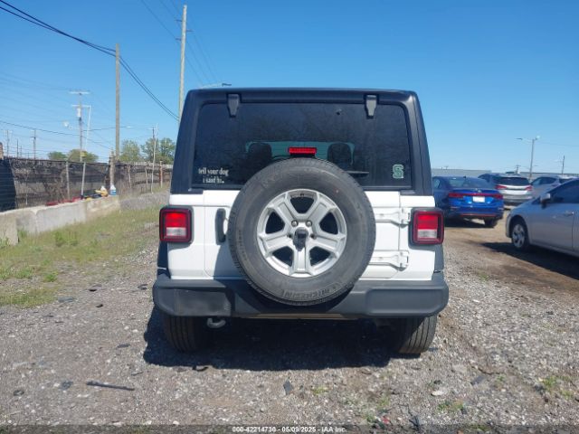 1C4HJXDG5NW254016 Jeep Wrangler Unlimited Sport S 4x4