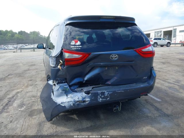 5TDYK3DC0GS766059 Toyota Sienna Xle Premium 8 Passenger