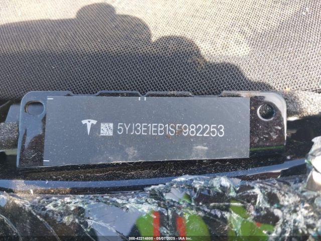 5YJ3E1EB1SF982253 Tesla Model 3 Long Range All-wheel Drive