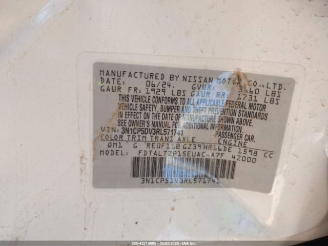 2024 NISSAN KICKS 3N1CP5DV3RL571741 Photo 8