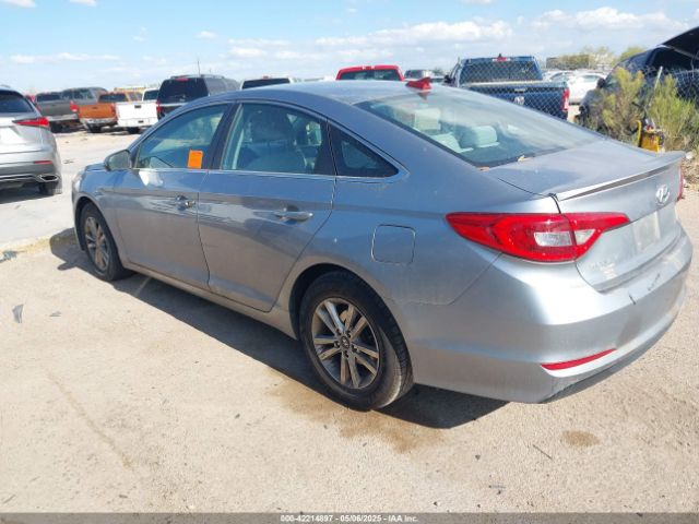 2016 HYUNDAI SONATA 5NPE24AFXGH285362 Photo 2