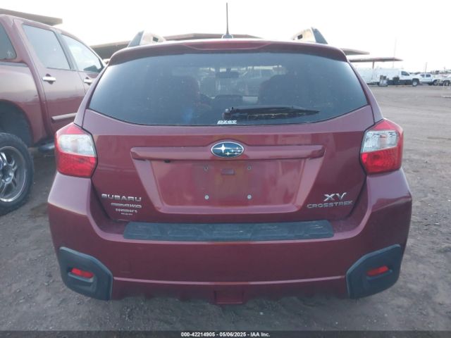JF2GPAWC0E8257087 Subaru Xv Crosstrek 2.0i Premium