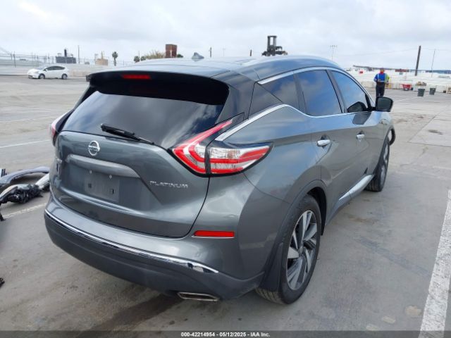 5N1AZ2MGXFN201764 Nissan Murano Platinum