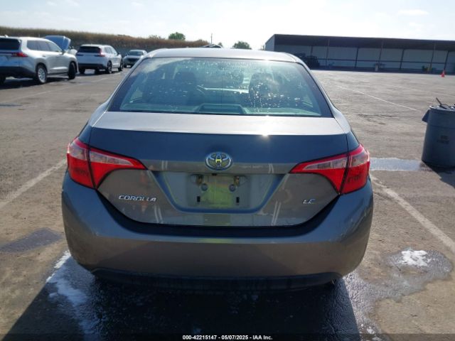 2T1BURHE1KC136602 Toyota COROLLA LE