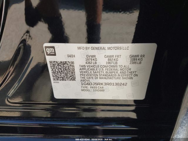 2024 CADILLAC CT4 1G6DJ5RK3R0130242 Photo 8