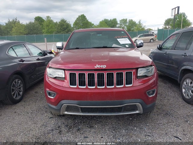 Aukcja sprzedaży 2014 Jeep Grand Cherokee Limited, vin: 1C4RJFBG0EC376463, numer aukcji: 42215468