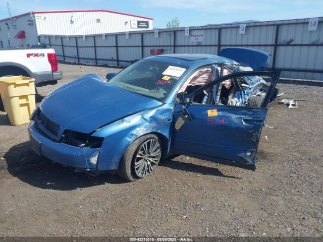 2002 AUDI A4 WAULC68E12A307906 Photo 1