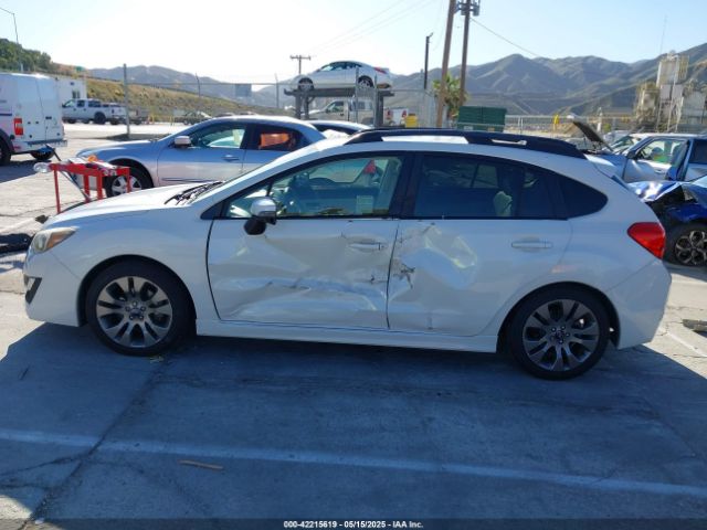 JF1GPAY64G8347793 Subaru Impreza 2.0i Sport Limited