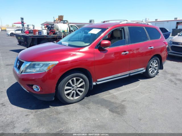 5N1AR2MN8EC725732 Nissan Pathfinder Sl